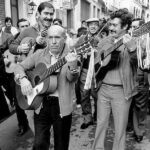 Animeros de Caravaca en encuentro de cuadrillas de Lorca, años 80
